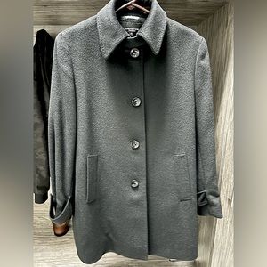 Jones New York Collection women’s wool and rabbit coat